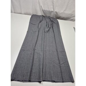 VTG Greg Peters Dress Pants Mens 42x37 Gray Wool Pleated UnhemmedNWT